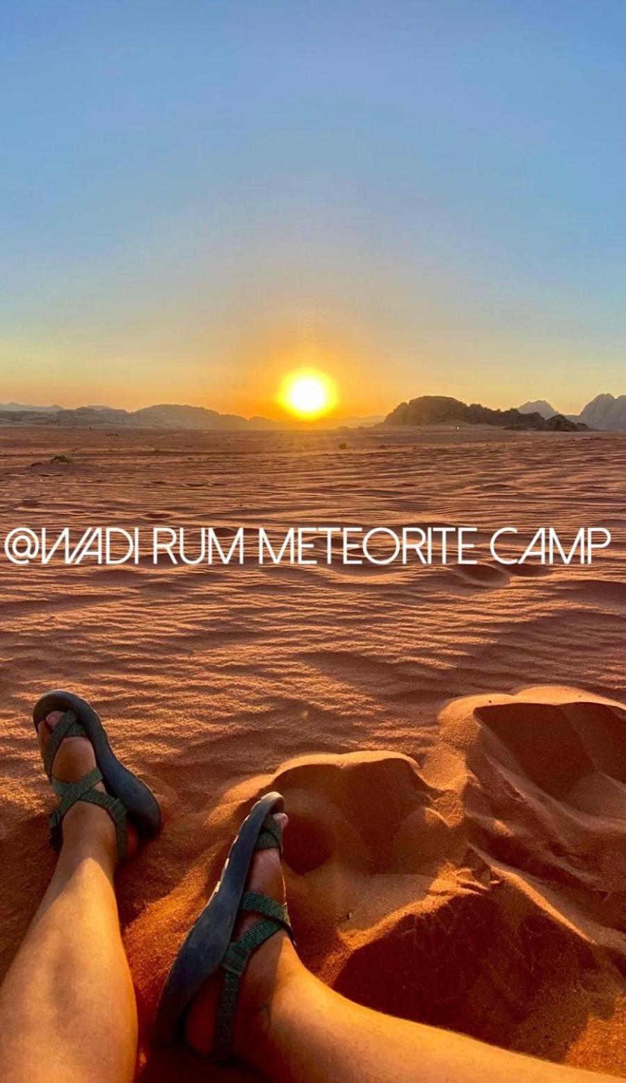 Wadi Rum Meteorite Camp Extérieur photo