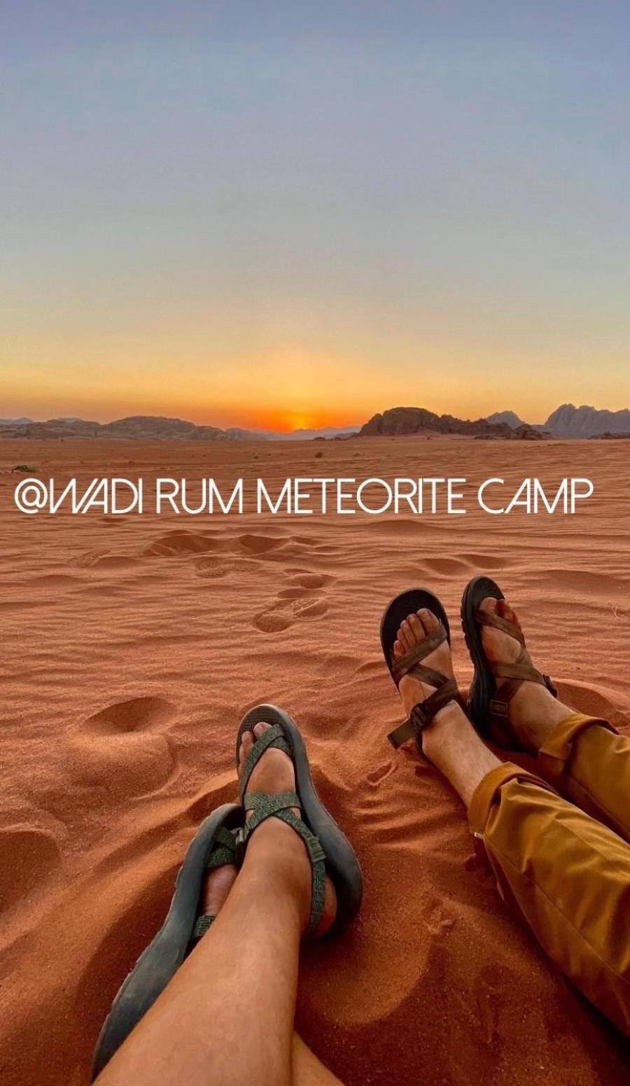Wadi Rum Meteorite Camp Extérieur photo