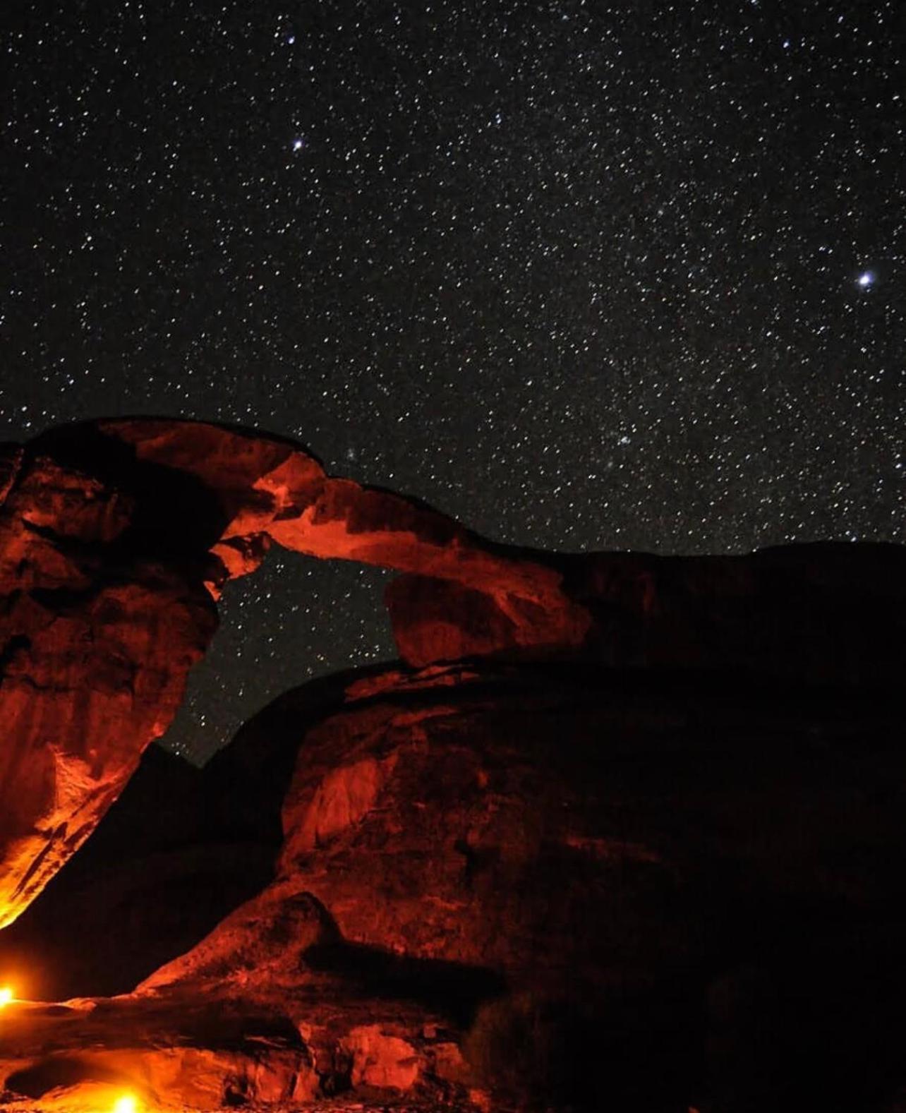 Wadi Rum Meteorite Camp Extérieur photo